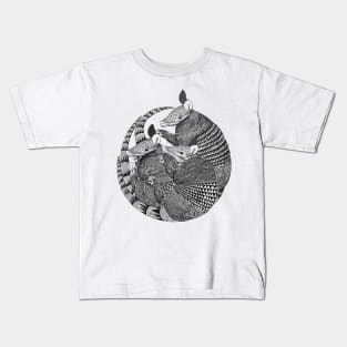 Armadillo Trio Kids T-Shirt